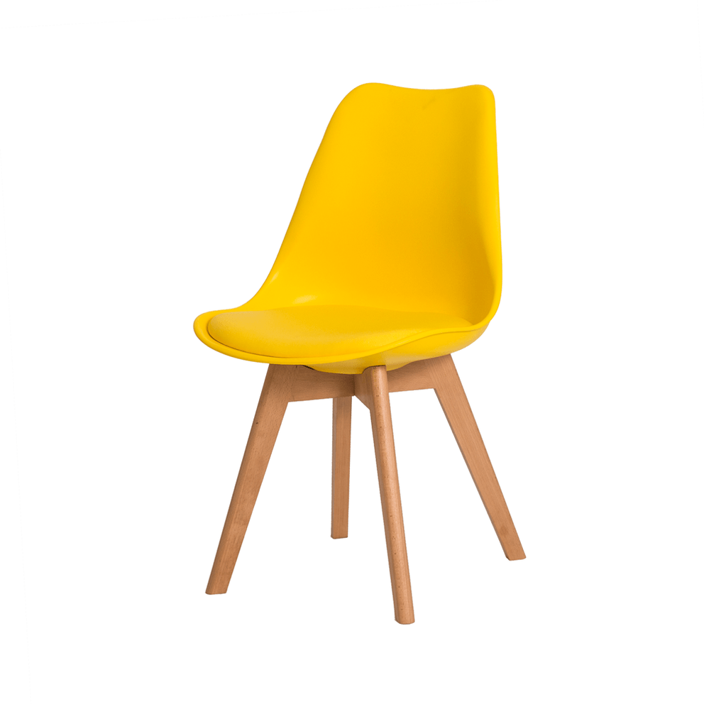 Cadeira Leda Saarinen Design Amarela